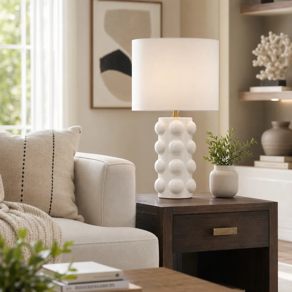 DEXTERROSE WHITE LAMP 23 (IN)