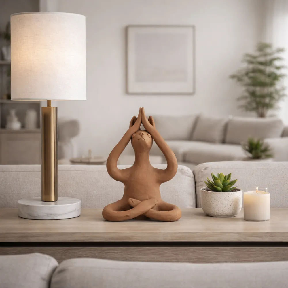 ALDENHAM BROWN DECOR 10 (IN)