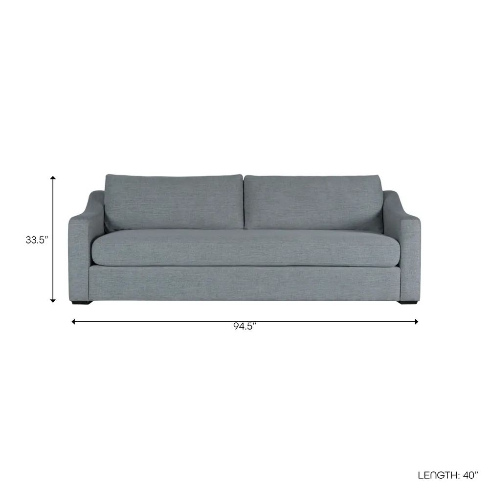 ROMANTON GRAY SOFA 95 (IN)