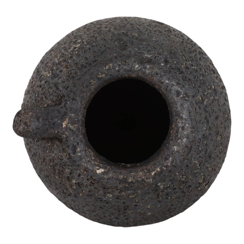 GLENPORT BLACK VASE 6 (IN)