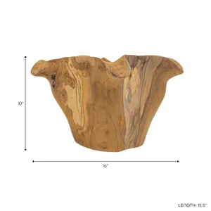 TODDGROVE BROWN BOWL 10 (IN) 10