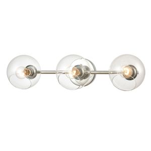 Claro 26'' Wide 3-Light Vanity Light - Polished Chrome 1