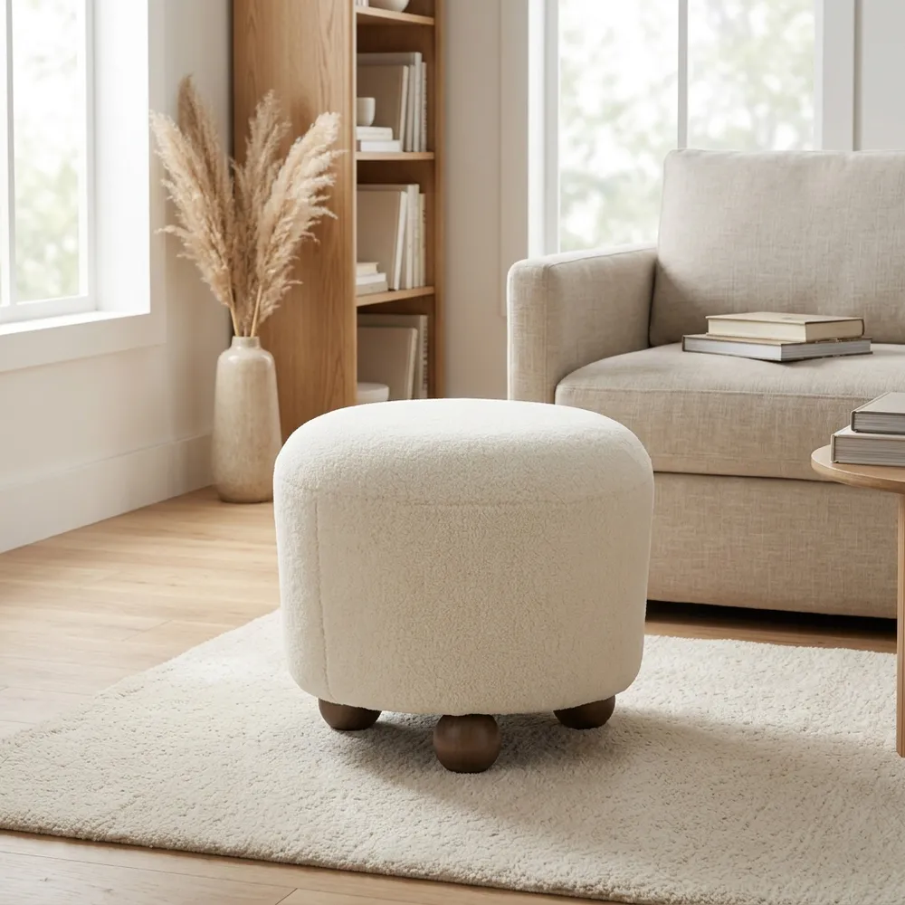 JADELAKE IVORY OTTOMAN 17 (IN)