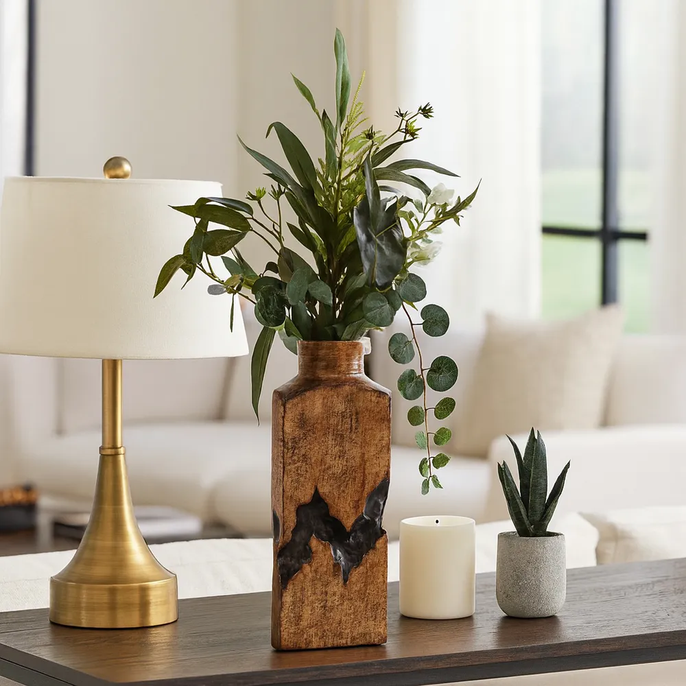 HALDENMILL GOLD VASE 16 (IN)