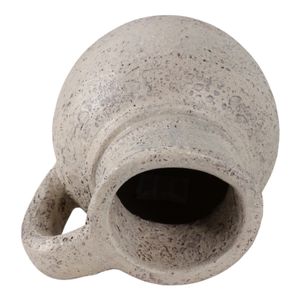 SHERMANGROVE WHITE VASE 9 (IN) 7