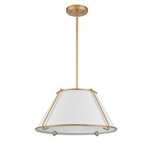Regalia 18'' Wide 1-Light Pendant - Natural Antique Brass 2