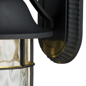 Lapuente 14'' High 1-Light Outdoor Sconce - Matte Black 4