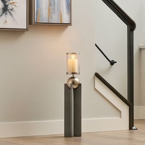 HOLDENSHAW GRAY CANDLE HOLDER 36 (IN) 13
