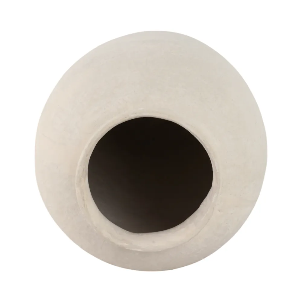 LAKEWOOD WHITE VASE 19 (IN)