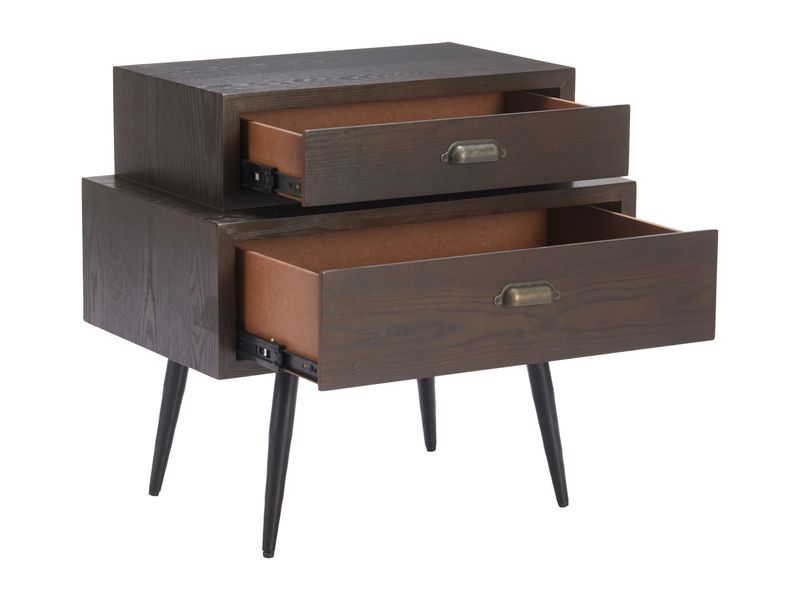 Mechy Side Table Brown 8