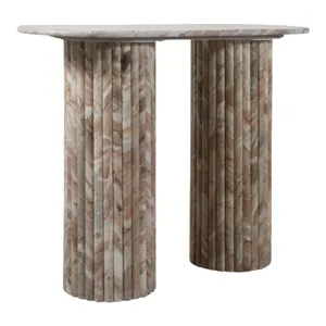ARLOWWOOD TAN CONSOLE 30 (IN) 1