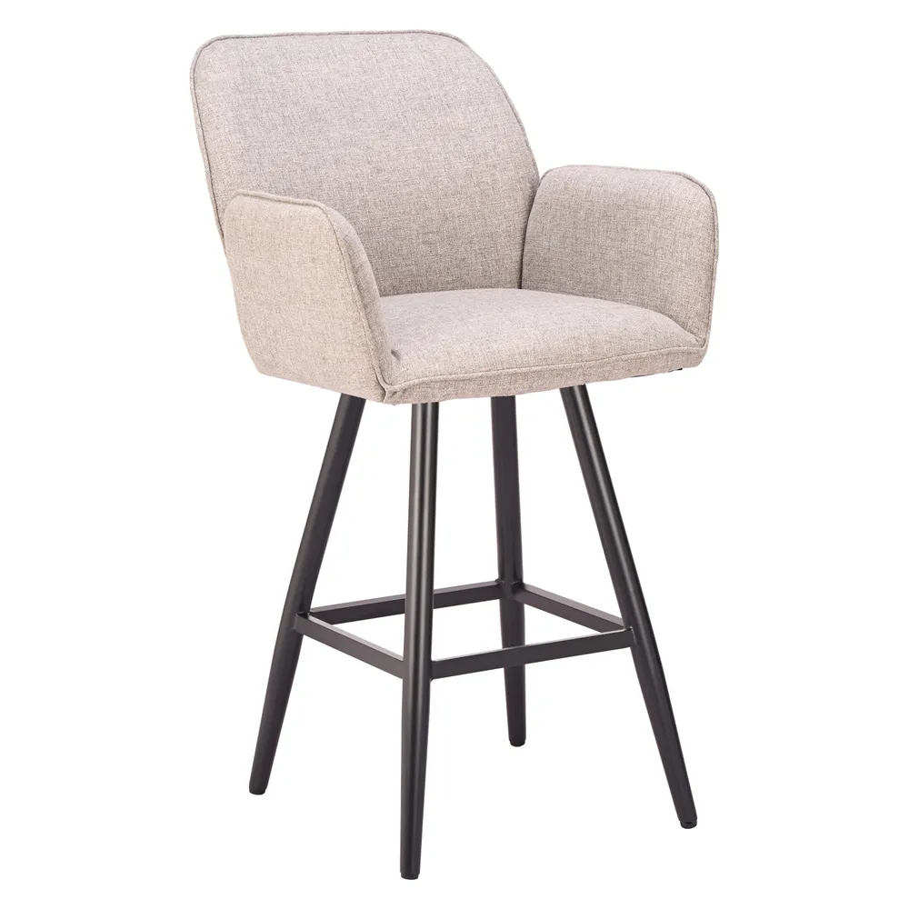 Sieve Swivel Barstool Beige