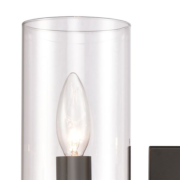 Oakland 13.5'' Wide 2-Light Vanity Light - Black