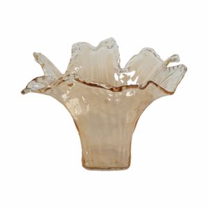 CLAYMORE BROWN GLASS VASE 12 (IN) 1