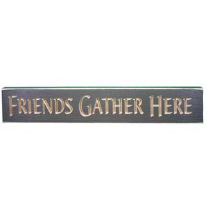 24" USA FRIENDS GATHER HERE ROUTED BARNW 1