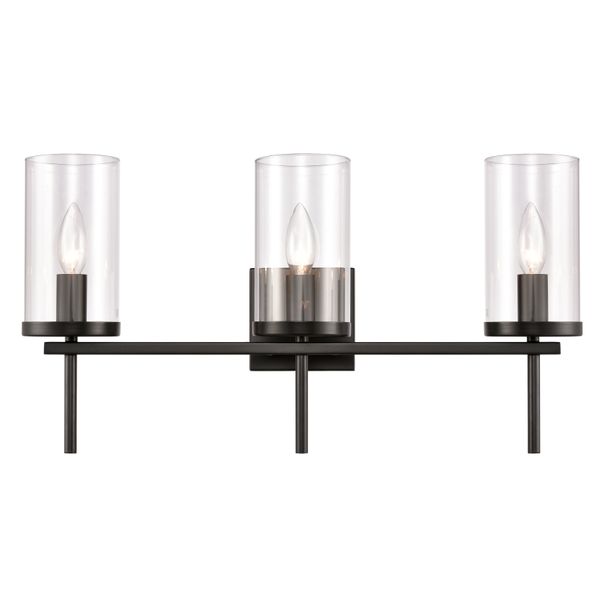 Oakland 23'' Wide 3-Light Vanity Light - Black