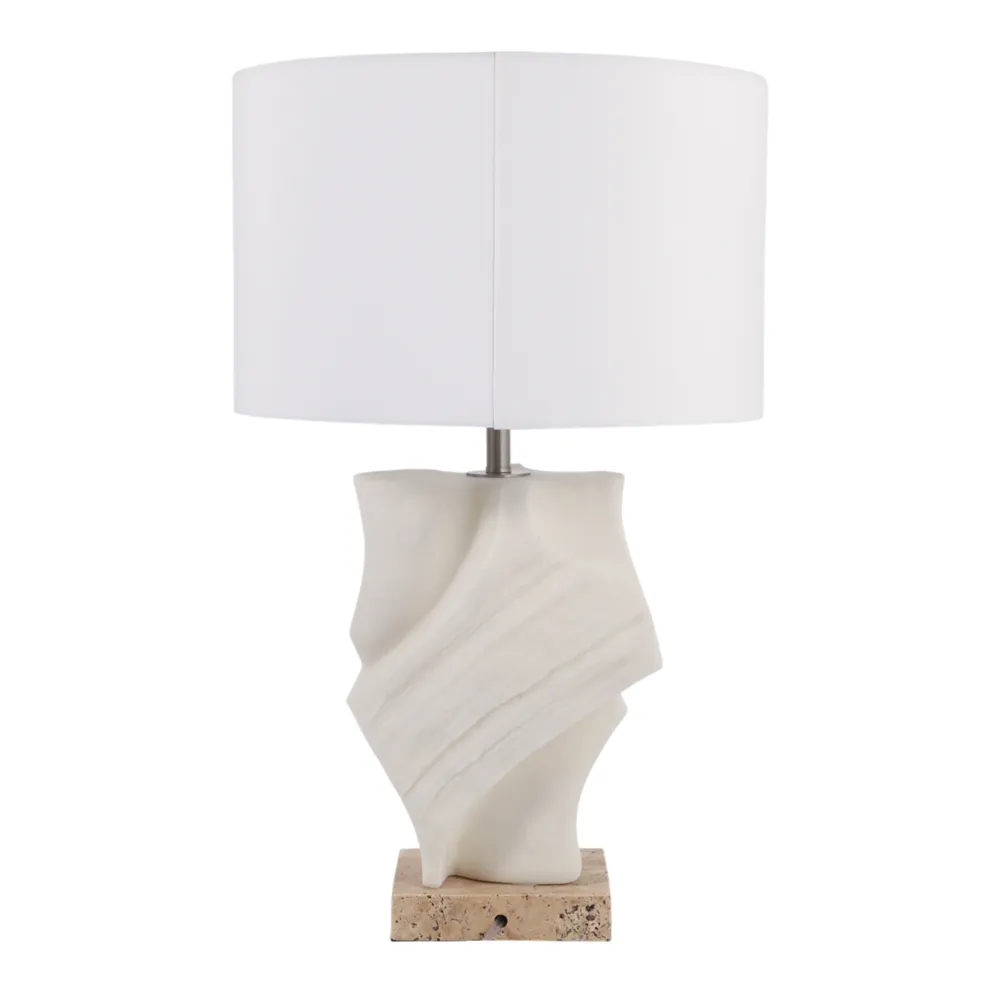 BREESHAW IVORY LAMP 27 (IN)