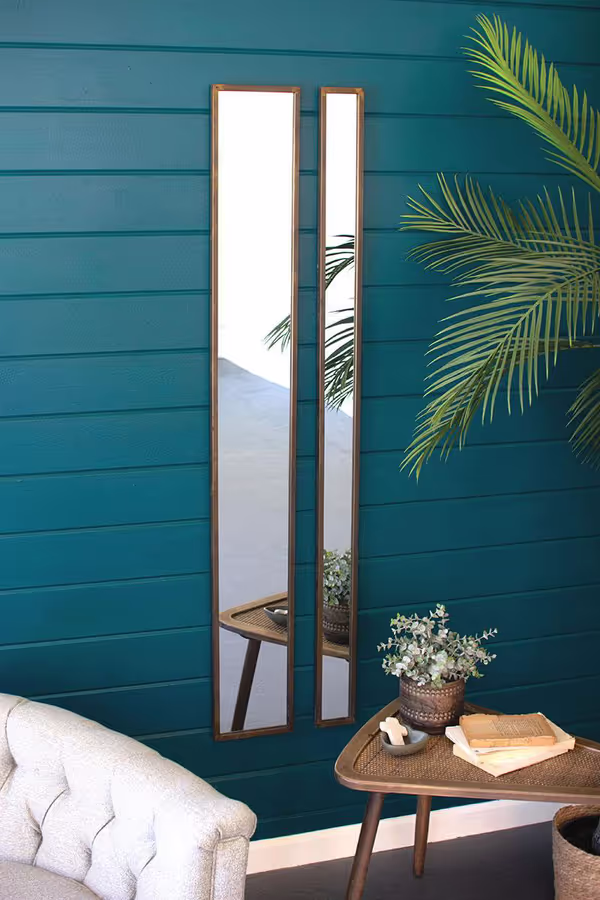 Tall Thin Wall Mirror / 8" Wide