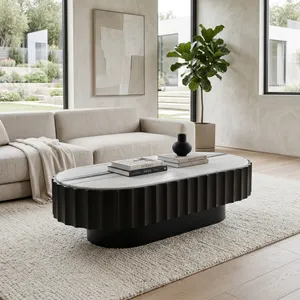 MILLERRUN BLACK COFFEE TABLE 16 (IN) 11