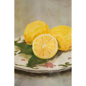 Set of 2 Framed Fruit Prints under Glass 3