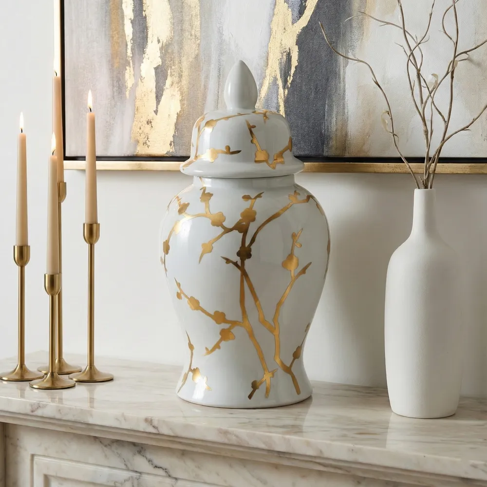 DIGBY WHITE CHINOISERIE 14 (IN)
