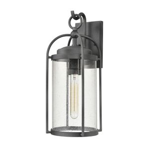 Catalonia 17.5'' High 1-Light Outdoor Sconce - Distressed Zinc 3