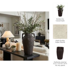 WATSONLAND BROWN VASE 20 (IN) 10