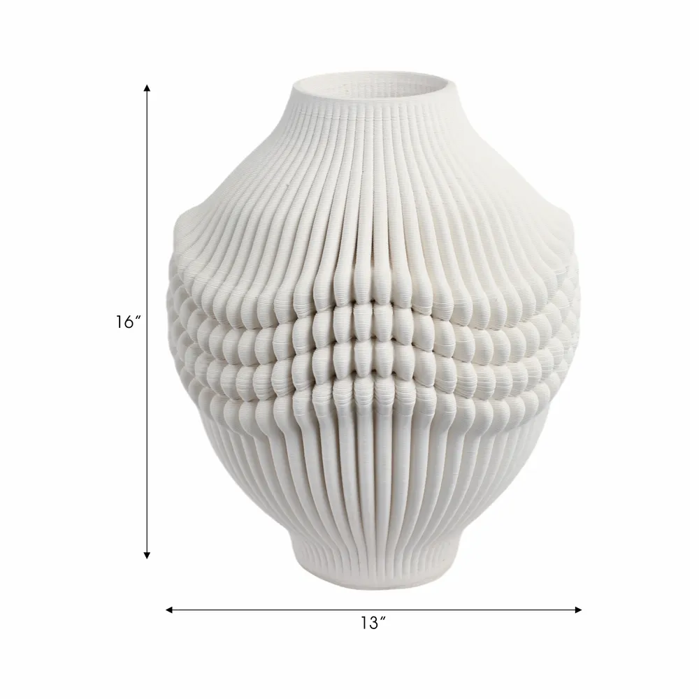 MURRAYHOLM IVORY VASE 16 (IN)