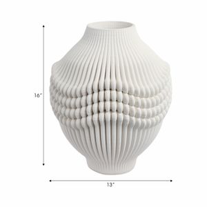 MURRAYHOLM IVORY VASE 16 (IN) 9