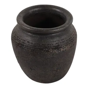 GRIFFINLAND BLACK VASE 6 (IN) 6