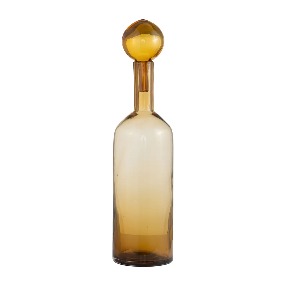 JORDANCROSS ORANGE GLASS VASE 20 (IN)