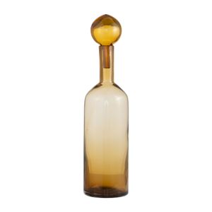 JORDANCROSS ORANGE GLASS VASE 20 (IN) 1