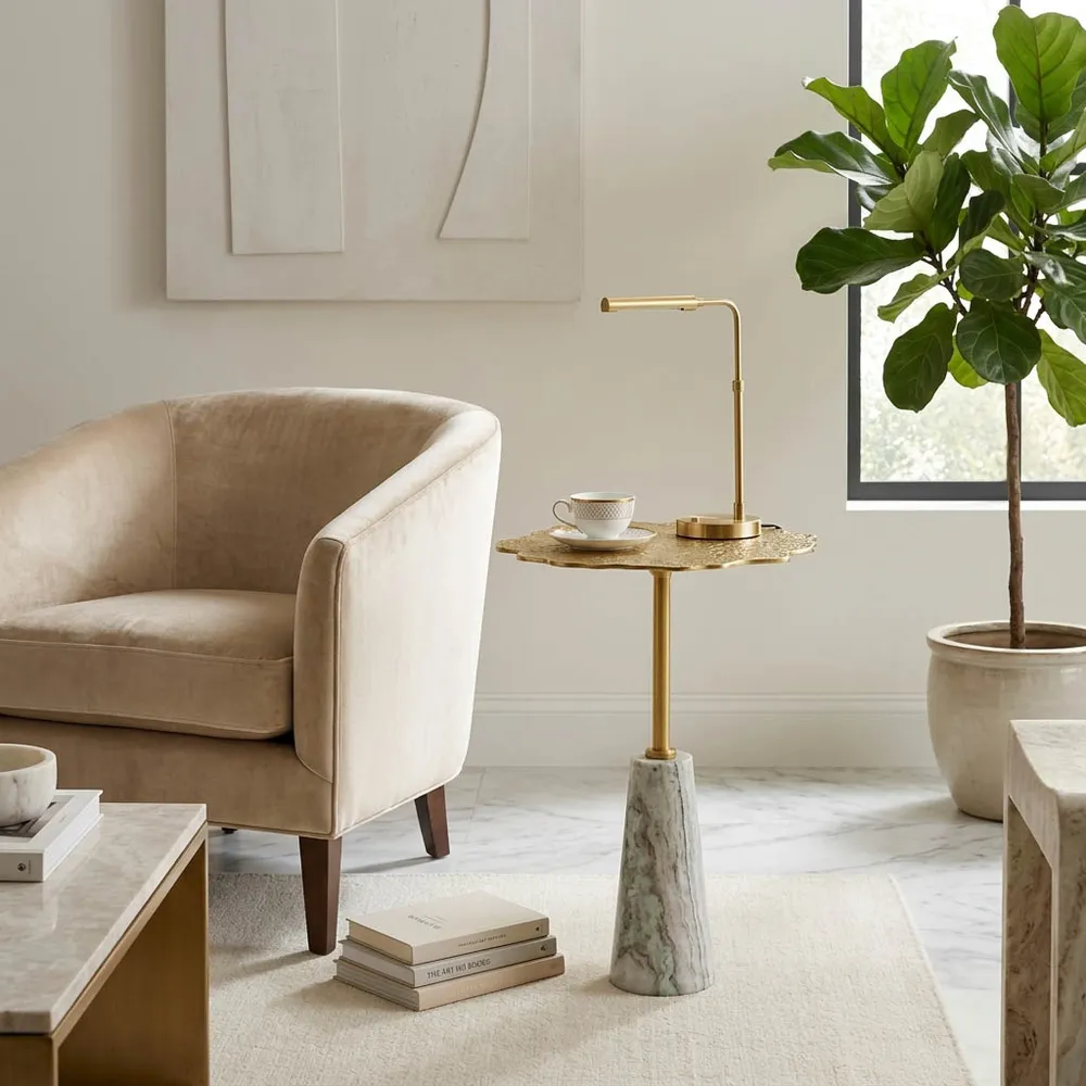 STORMBROOK GOLD TABLE 25 (IN)