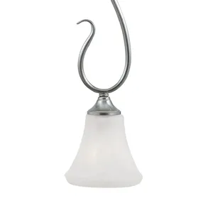 Elipse 6'' Wide 1-Light Mini Pendant - Brushed Nickel 4