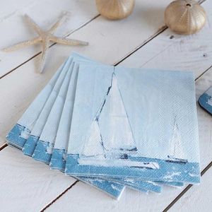 Sail Away Paper Cocktail Napkins (Pack of 25) 3