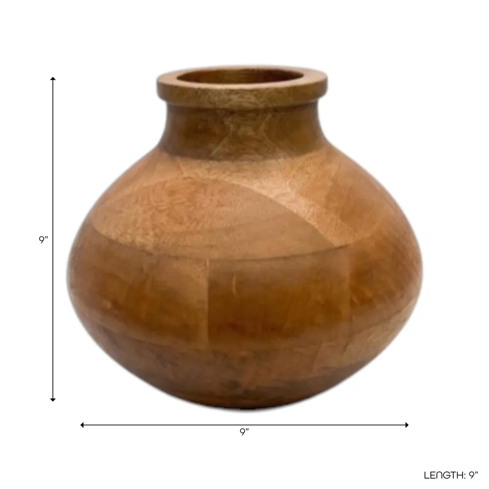 LANECREST BROWN VASE 9 (IN)