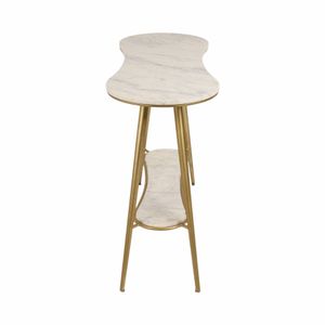 40" ALLESSA MARBLE CONSOLE TABLE 4