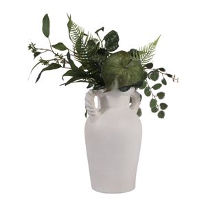 CLOVERWIND WHITE VASE 14 (IN) 3