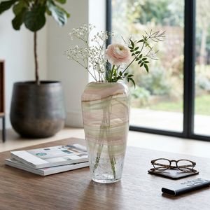 TURNERSTONE CLEAR GLASS VASE 12 (IN) 11