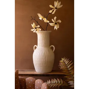 Stone Composite Urn with Two Handles 1