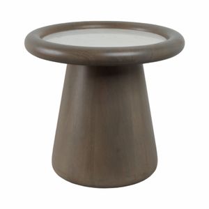 ELLERYWORTH BROWN TABLE 18 (IN) 1