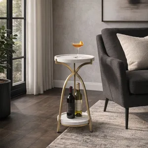 TUCKERFIELD GOLD TABLE 25 (IN) 12