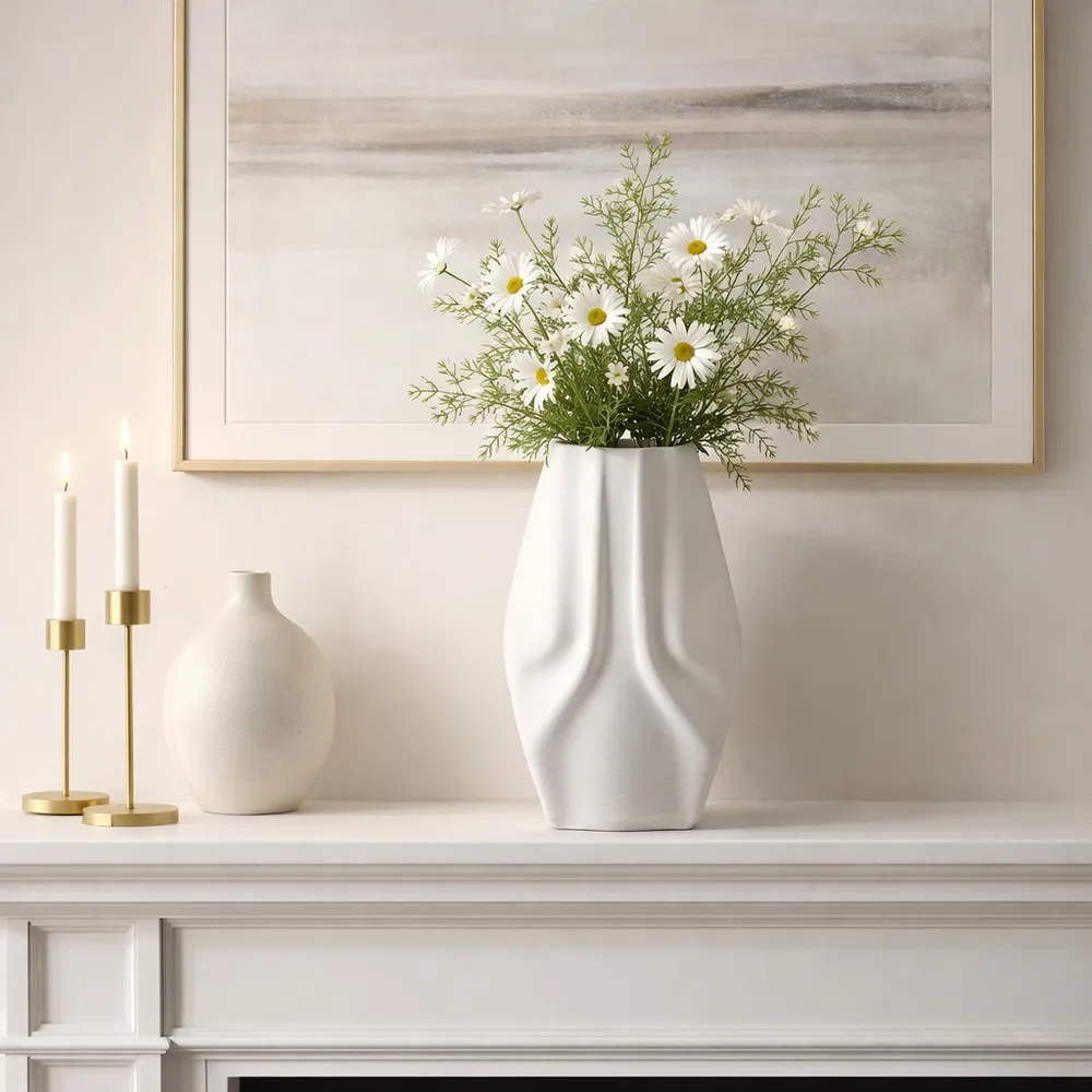 GARTONLEY IVORY VASE 11 (IN)