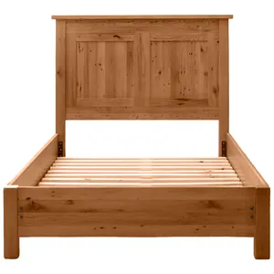 Heritage Oak Haven Cal King Bed with Bedrail System 4