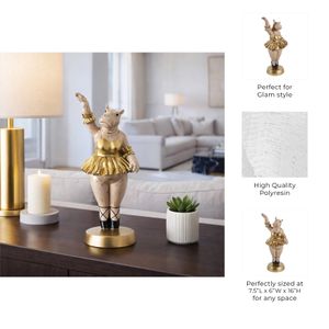 JASPERPORT GOLD DECOR 16 (IN) 10
