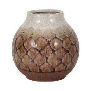 HANKBROOK BROWN VASE 8 (IN) 1