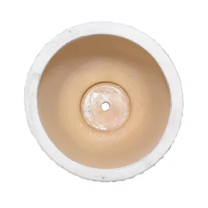 RIPLEYLAND SET OF 3 WHITE PLANTER 9 (IN) 6