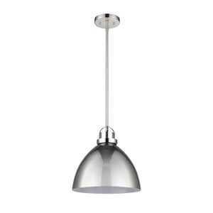 Somerville 12'' Wide 1-Light Pendant - Polished Nickel 2