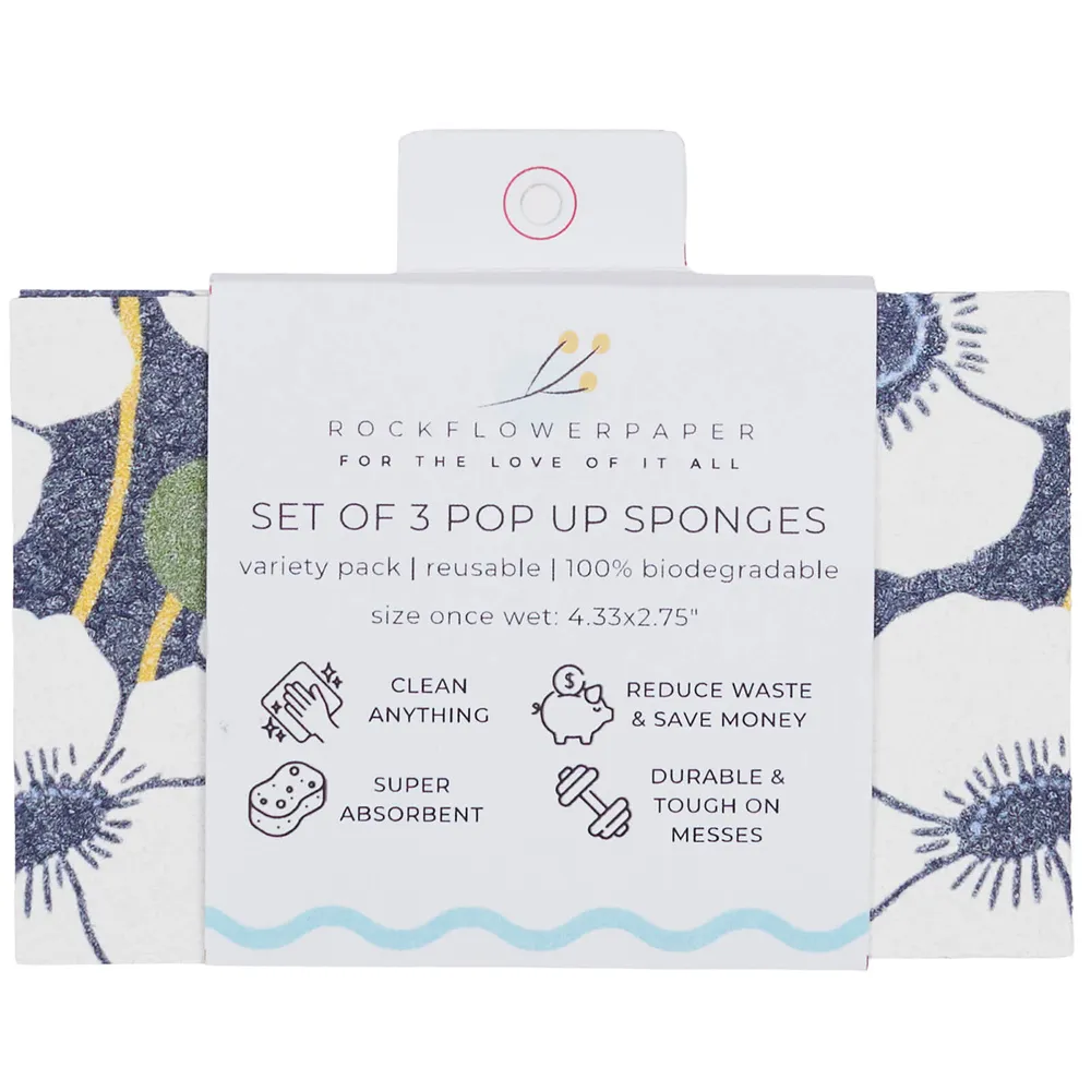 Windflower Pop-Up Sponge Set 3