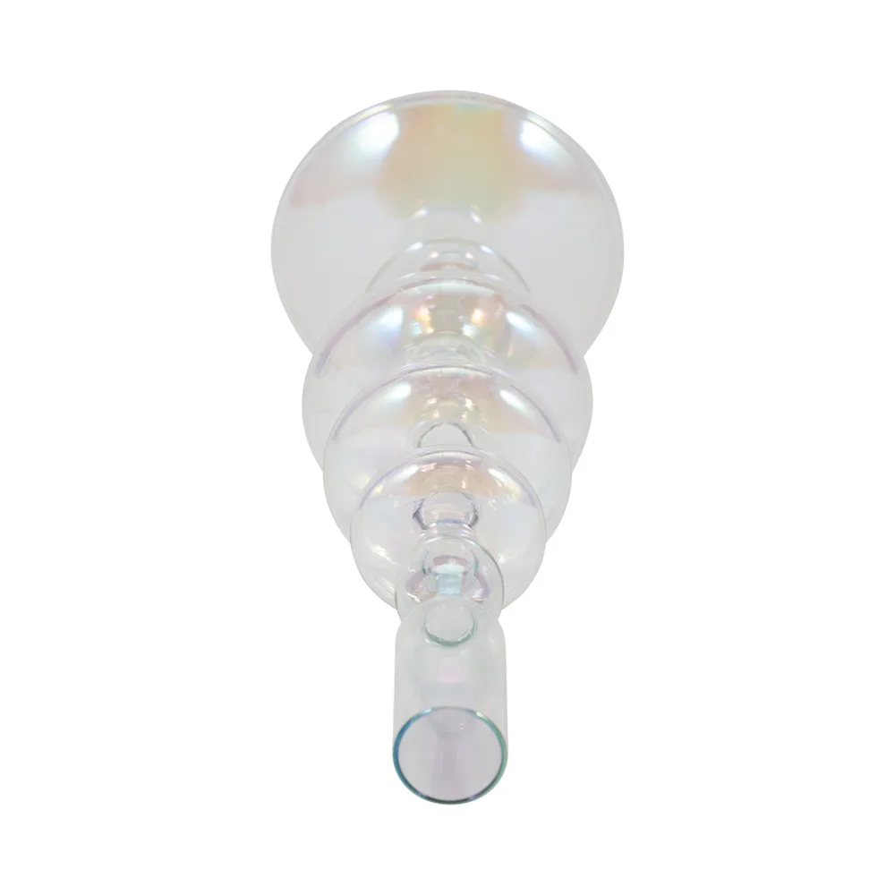 ELLENLAND CLEAR CANDLE HOLDER 11 (IN)